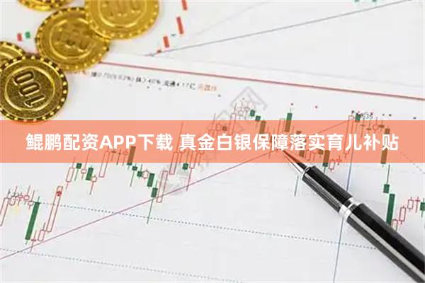鲲鹏配资APP下载 真金白银保障落实育儿补贴
